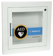 Medtronic Recessed AED Wall Cabinet with Alarm